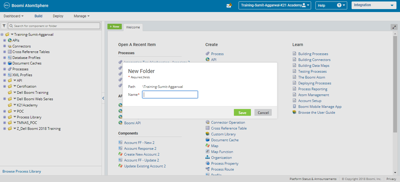 Build your first Dell Boomi Platform Process in 5 min